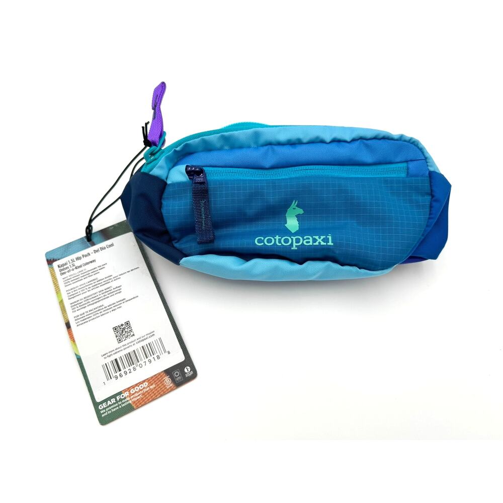 NWT Cotopaxi Kapai 1.5 L Hip Pack - Del Dia Cool (C#4i)